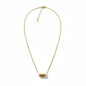 Gold Rings Necklace